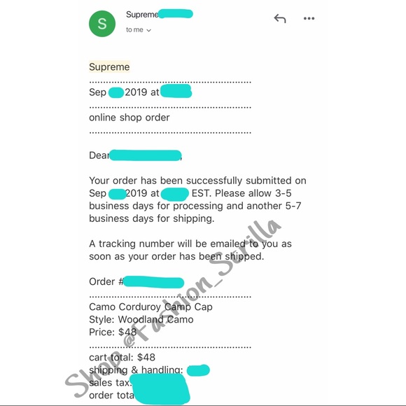 Supreme Camo Green & Brown Corduroy Woodland Camp Cap Hat - Picture 2 of 6